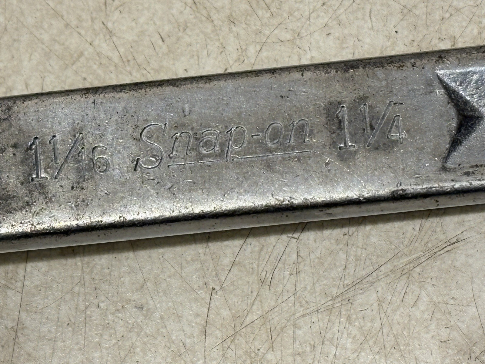 (2) SNAP-ON ~ 12 pt XV-3440 1-1/16″X 1-1/4″ & XV-3236 1″X1-1/8″ Offset Wrench