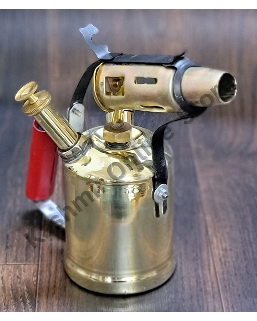 Working Brass Blow Torch Table Lamp – Authentic Vintage Reproduction.