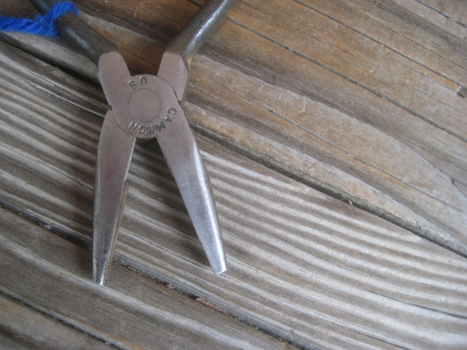 Vintage 6″ ** CAMRON *** Military Modified Needle Nose Side Cutting Pliers USA