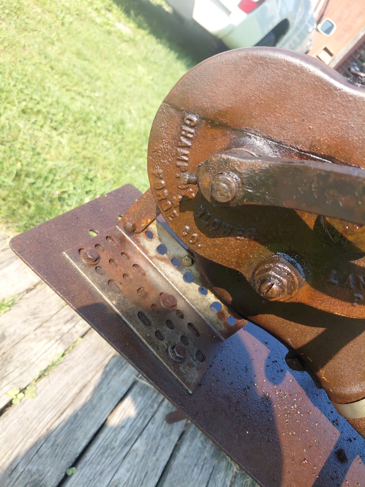 champion forge blower Antique