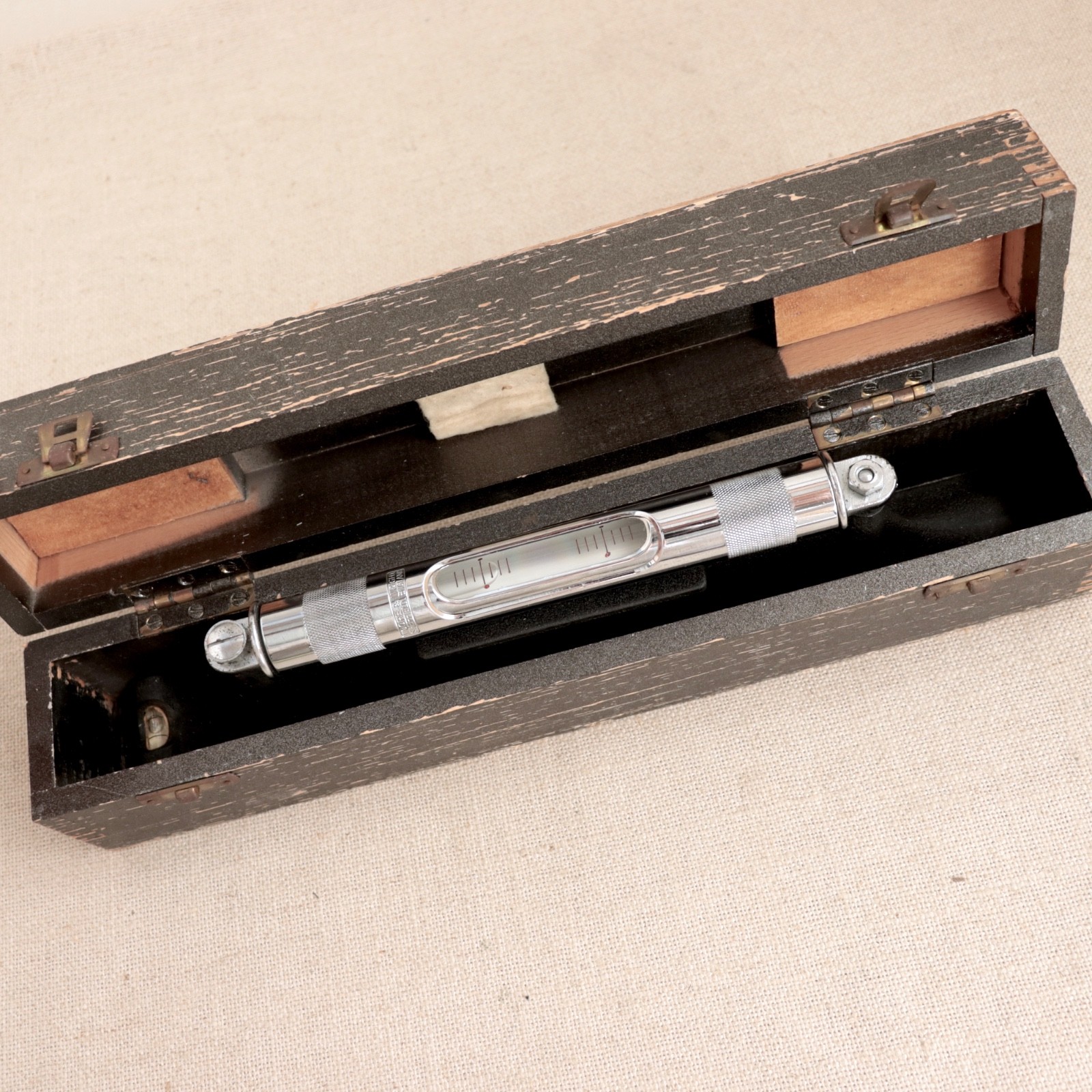 Moore & Wright Engineer Machinist Dual Level 301mm ELM Vtg Sheffield England Box
