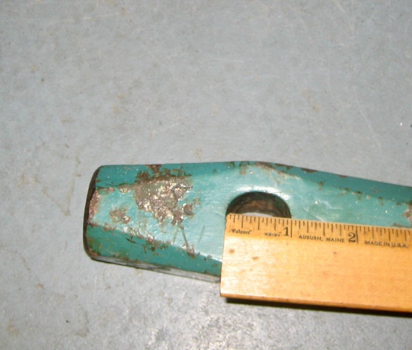 3-1/2 lb Sledge Hammer Cast Steel Head Only, Metal Shaping Blacksmith Tool