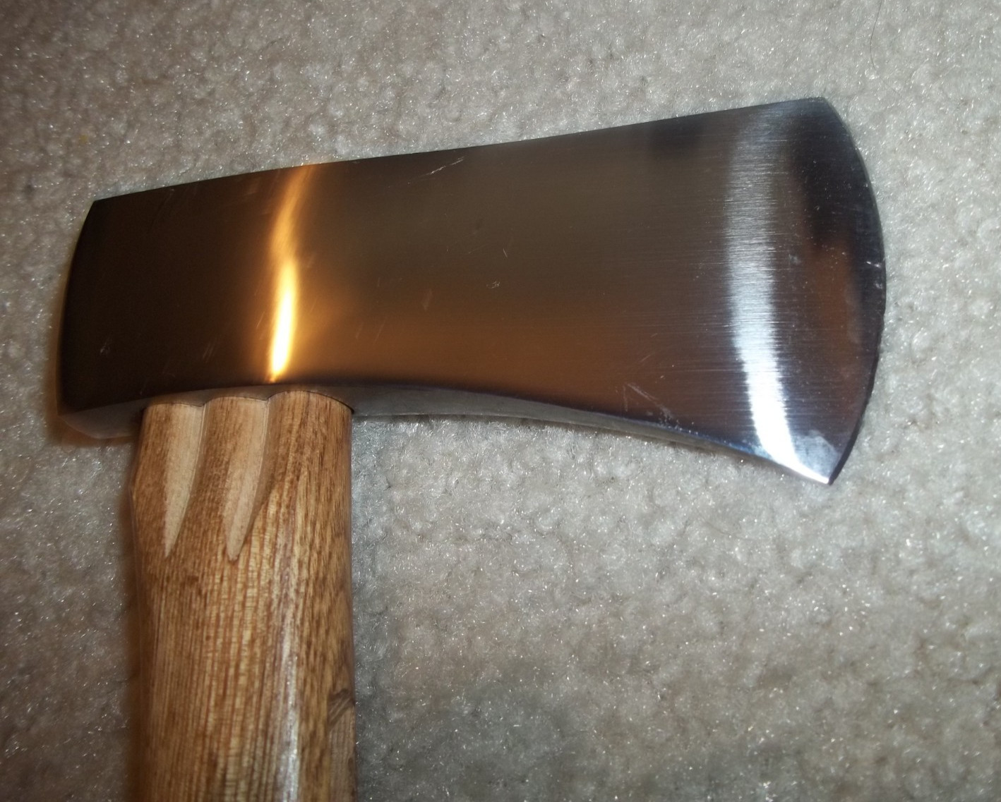 Vint. A G Russell Solingen Germany Safety Hatchet w/Blade Guard Excellent Cond.