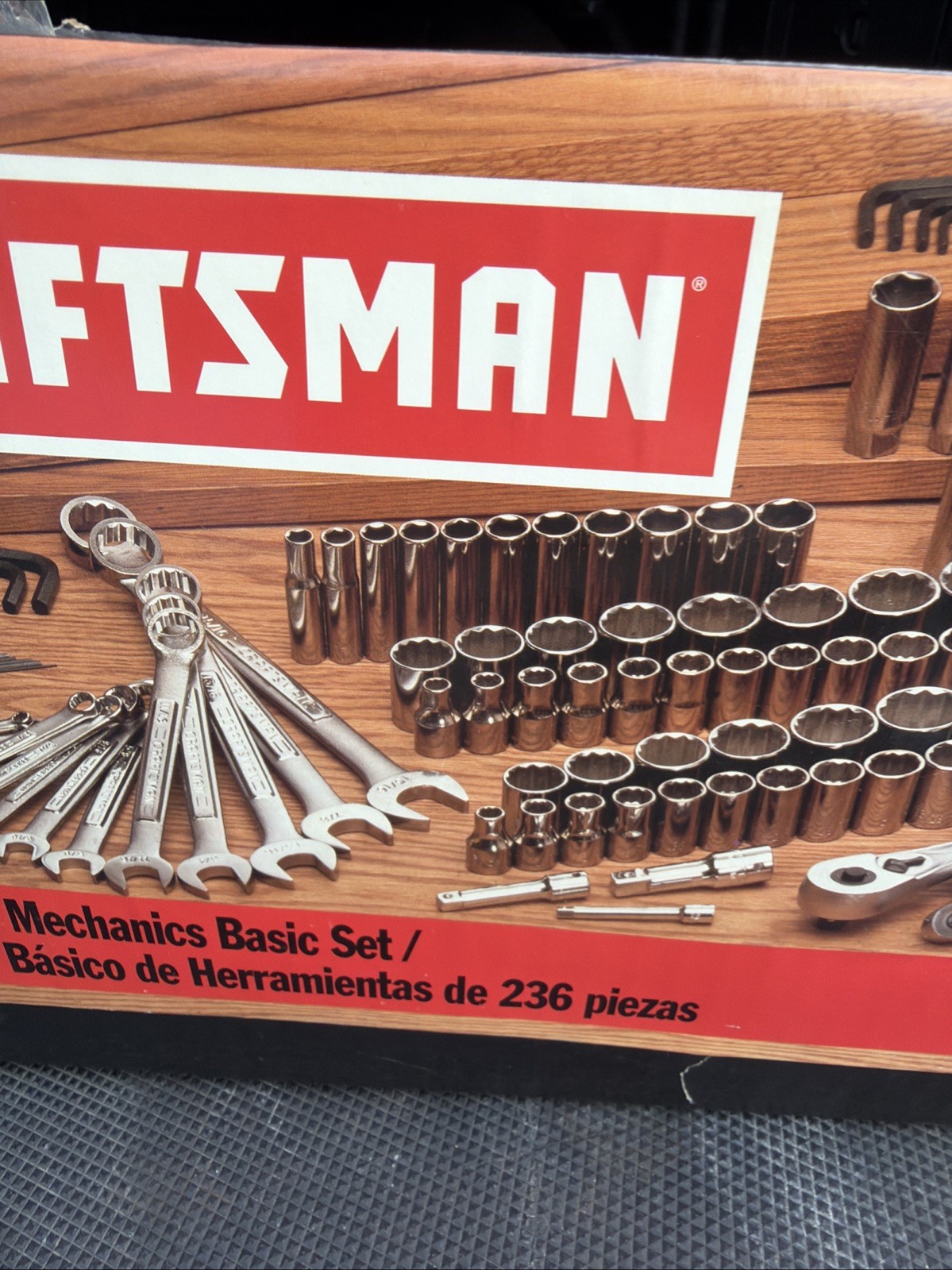 Rare Sexy Sears Craftsman USA LONG REACH 236pc Mechanics Tool Socket Set 33306