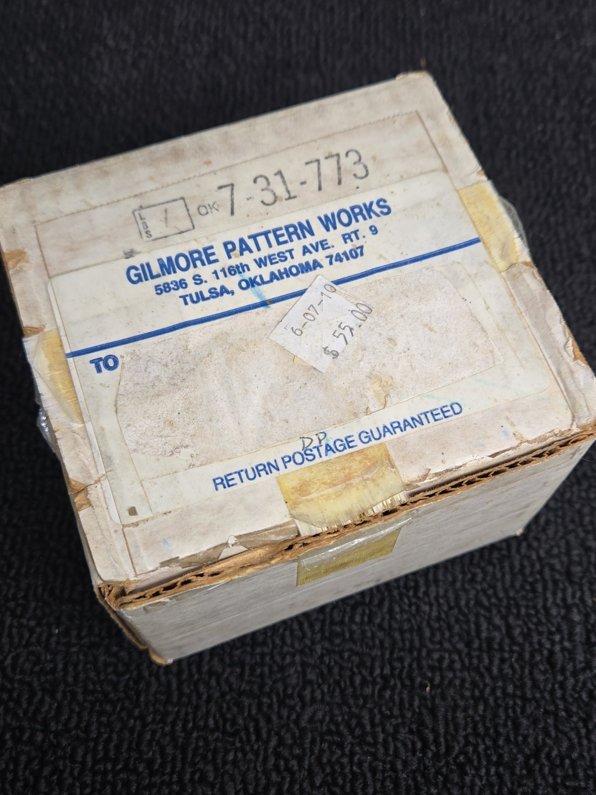Gilmore Pattern Works Wagner Safe-T-Planer Tulsa OK Original Box Woodworker