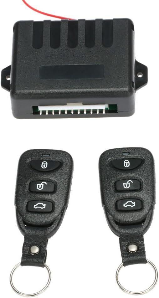 Cerradura de Puerta de Coche Universal 4Pcs Actuador Cierre Centralizado Puerta