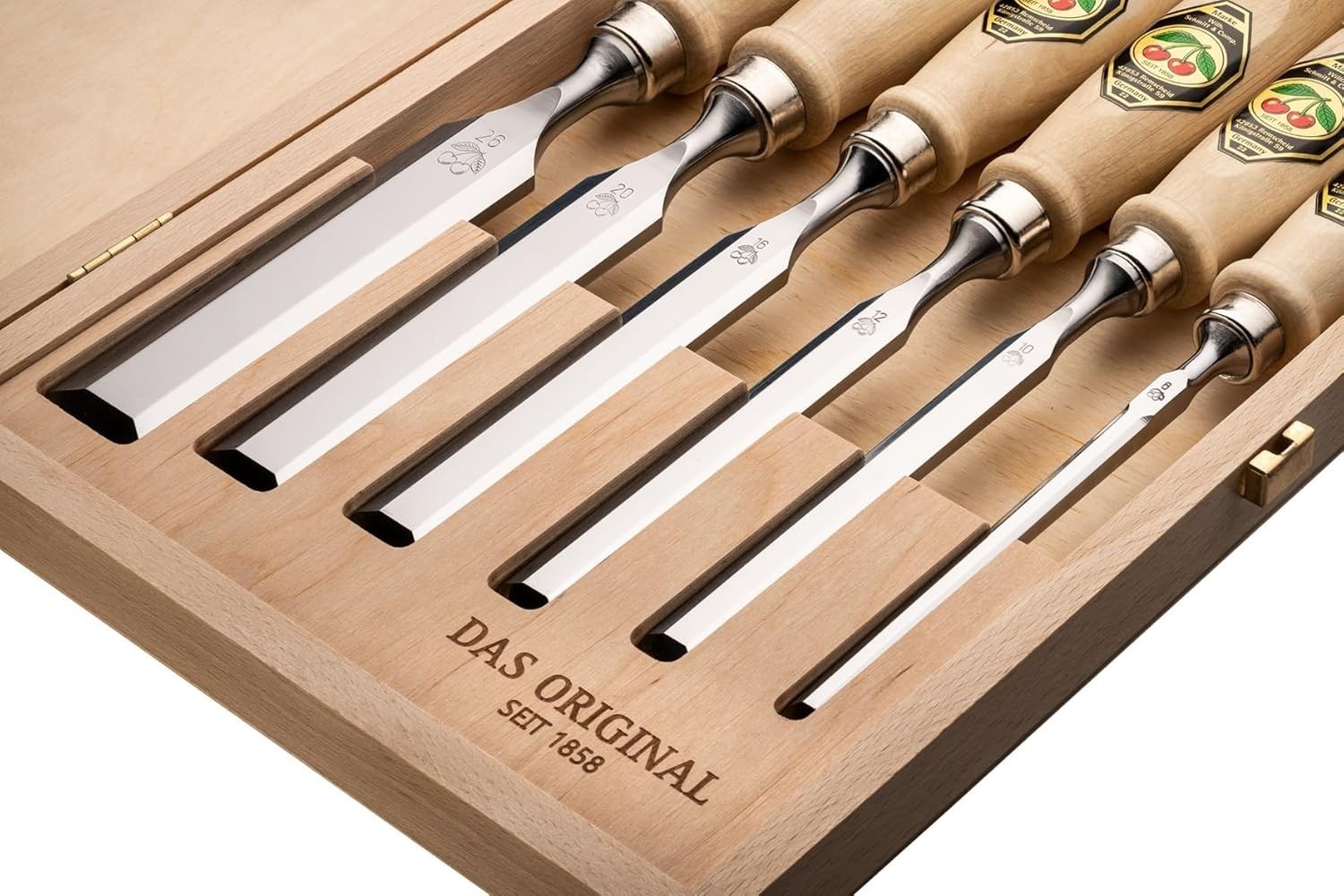 Two Cherries 6-Piece Chisel Set