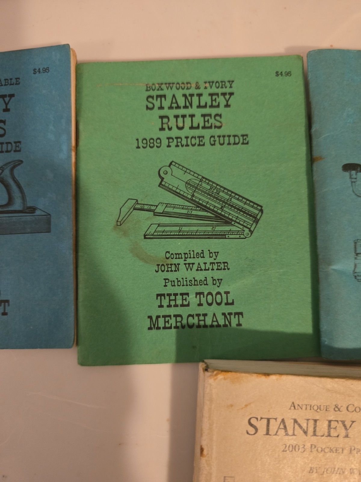 Stanley Rule & Level Tool John Walter Pocket Books Lot FREE USA SHIPPING