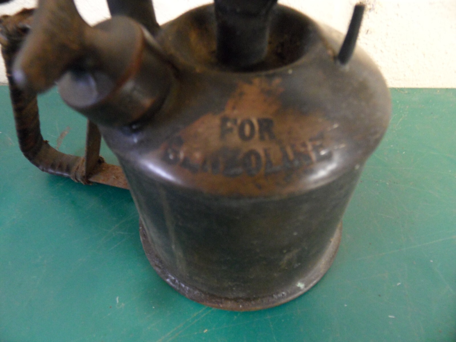 Rare Max Sievert Blow Torch Model “S” for Benzoline in Unrestored Condition