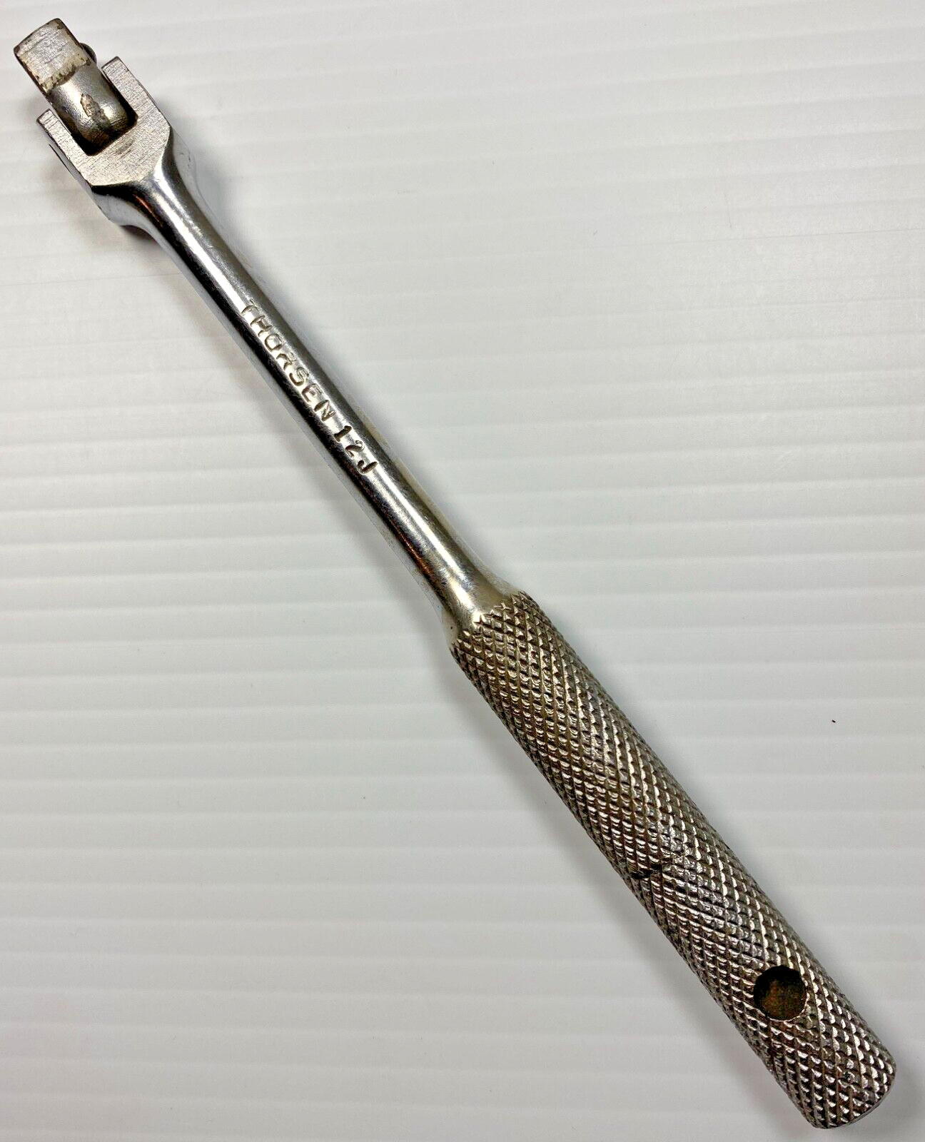 Vintage Thorsen Tools 12J – 3/8″ Flex Head Breaker Bar Tool Made in USA