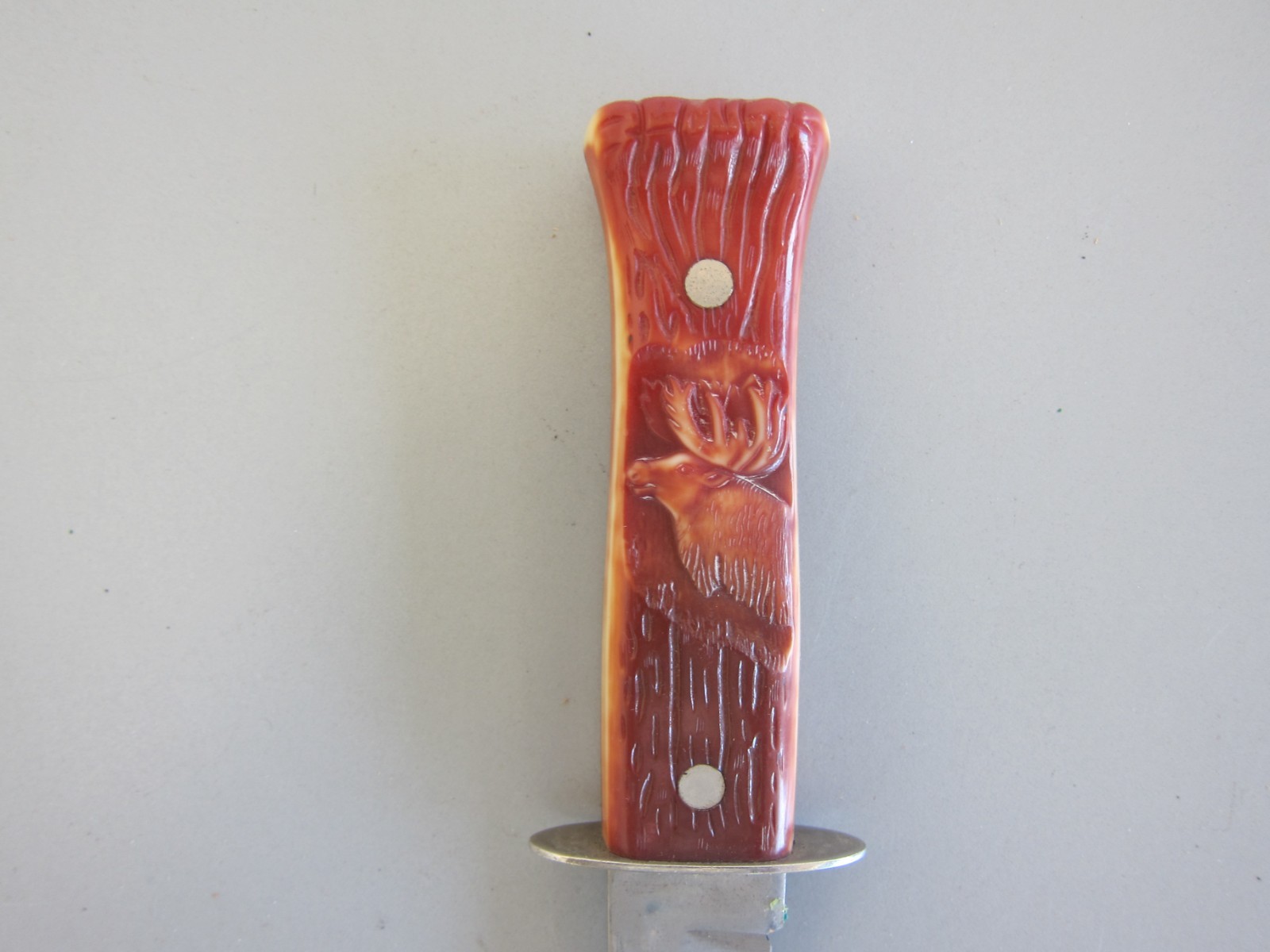 VINTAGE IMPERIAL 9″ HUNTING KNIFE, COMBINATION SHEATH, VERY NICE $8.00 SHIP!
