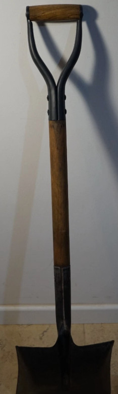 Vintage TRAMONTINA Brazil 1970’s Garden building Large Shovel 100 CM L Wide 28cm