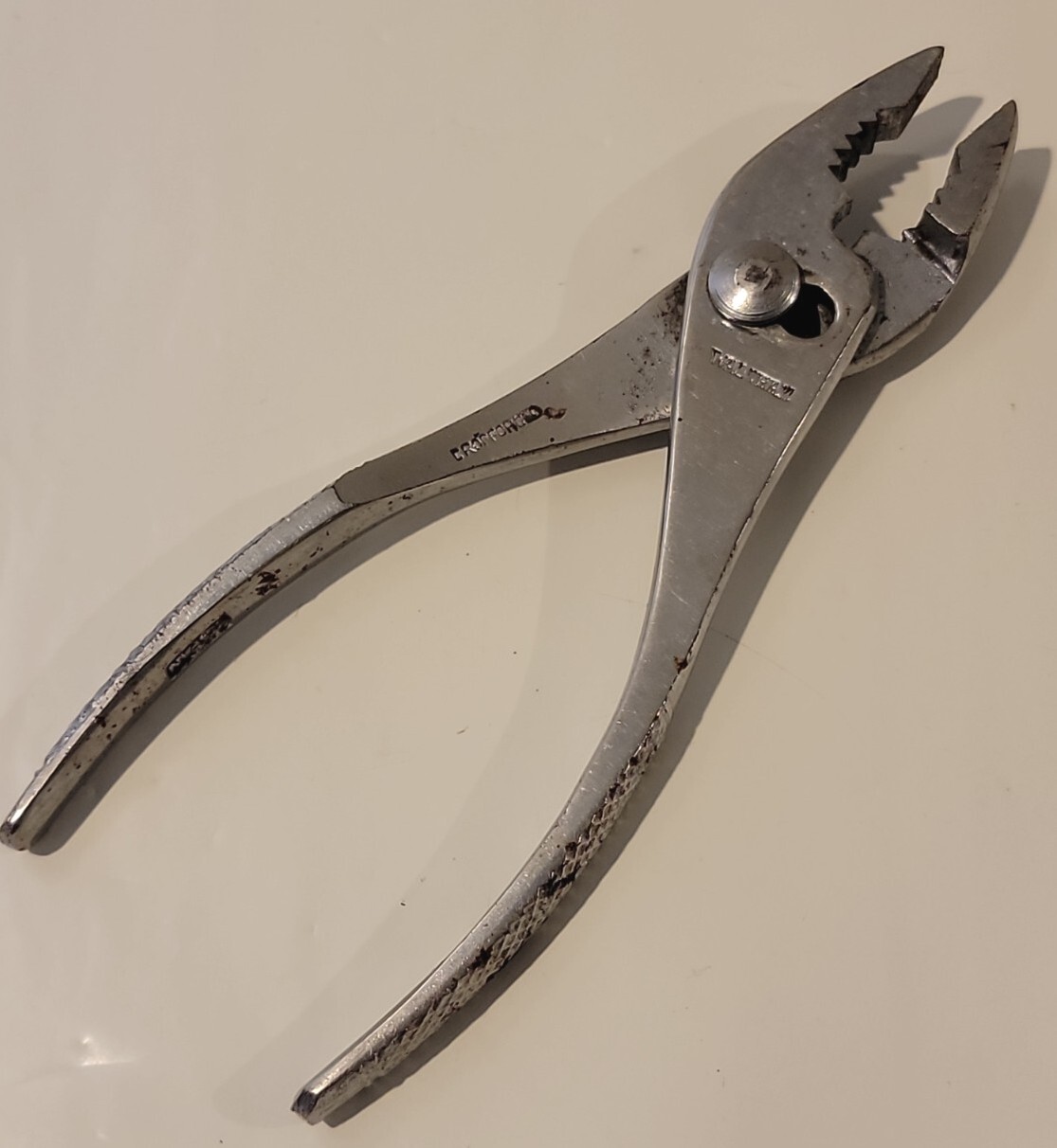 Vintage WALTHAM 6″ Slip Joint Pliers Made in the JAPAN Tool HTF