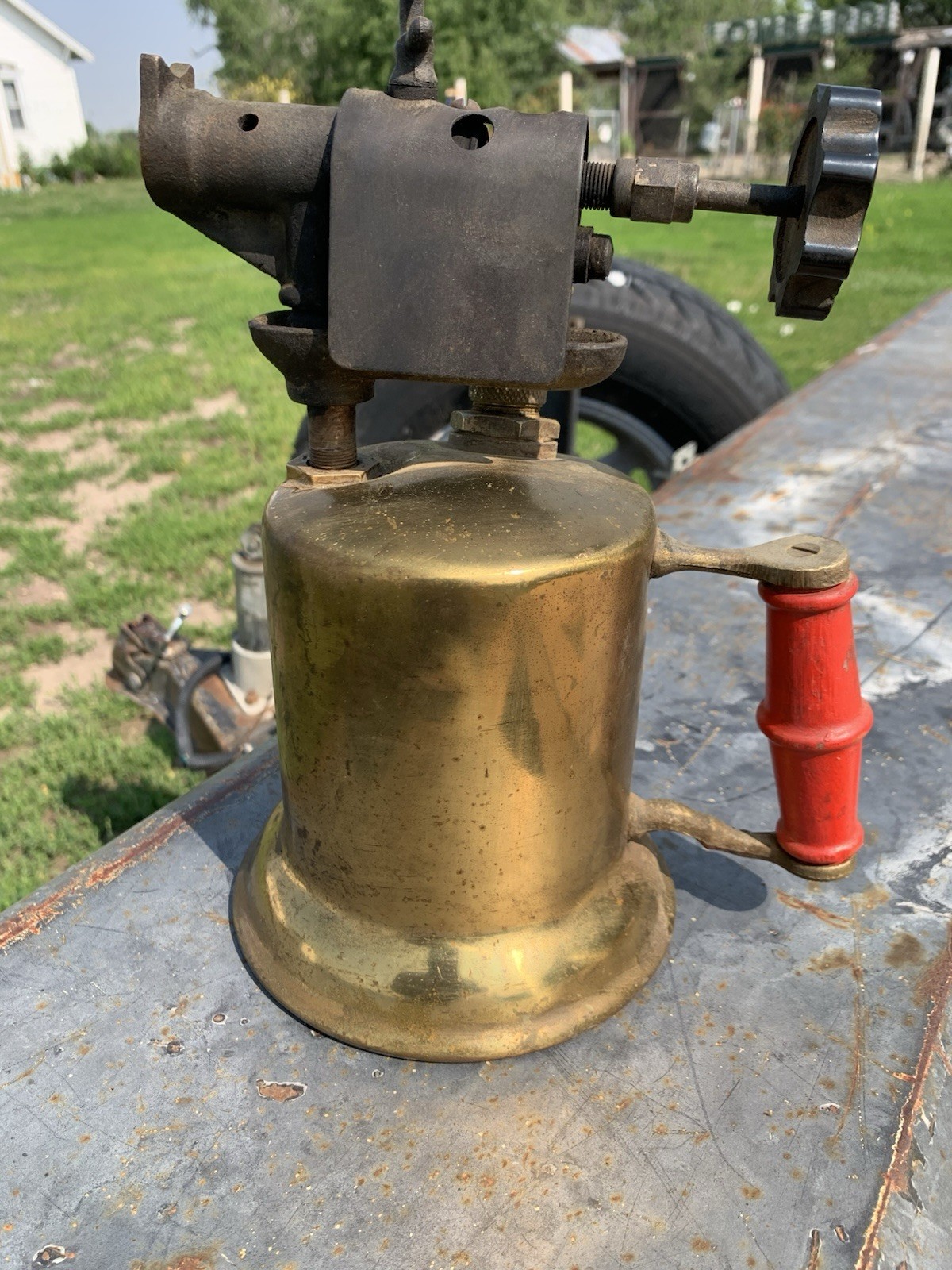 Vintage Turner Brass Works Blow Torch