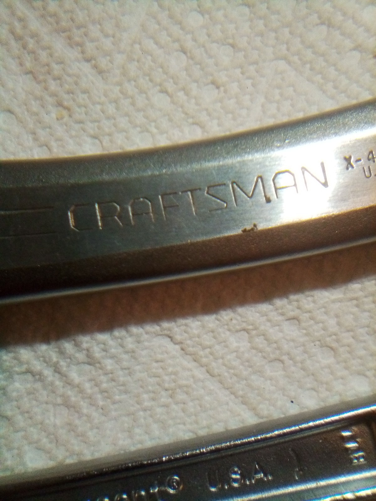 Rare Craftsman Crescent Xcelite Adjustable Wrench Set Made In USA Lot 995
