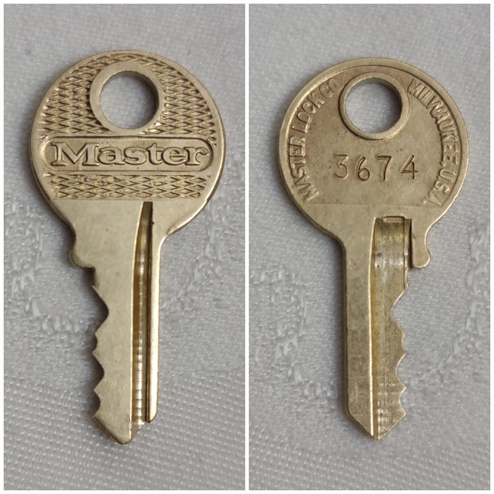 22 Vintage Brass Master Padlock Keys, 18 w/Walking Lion, Different Numbers