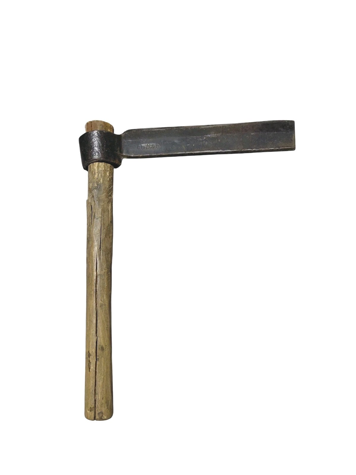 Vintage Klein Logan Froe 12″ Blade Log Wood Splitting Shingle Shake Hand Tool