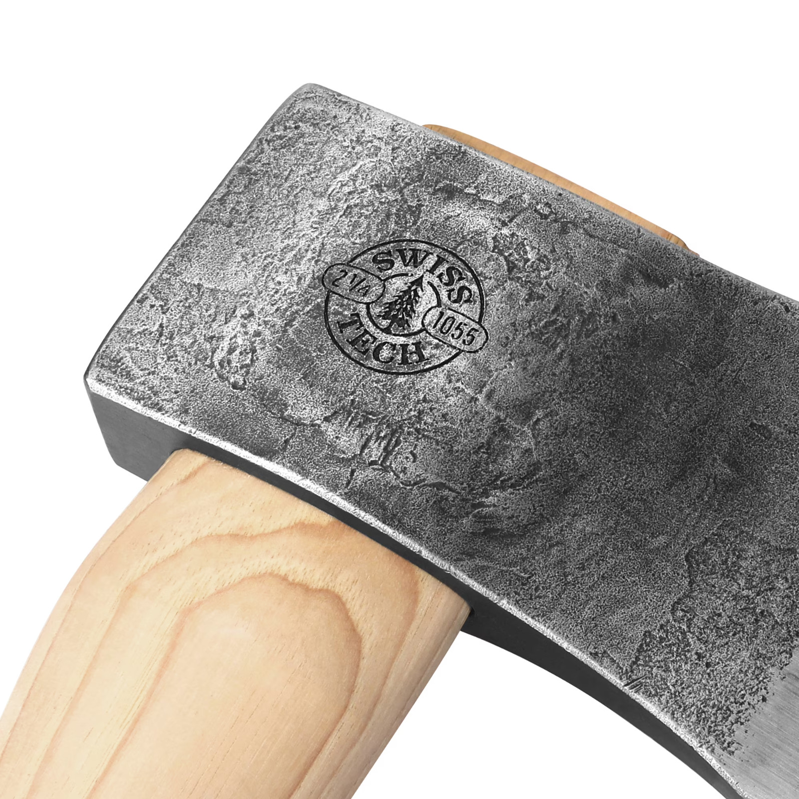 Swiss Tech 28-inch Drop Forged Steel Axe with Hickory Handle, Gewahlt