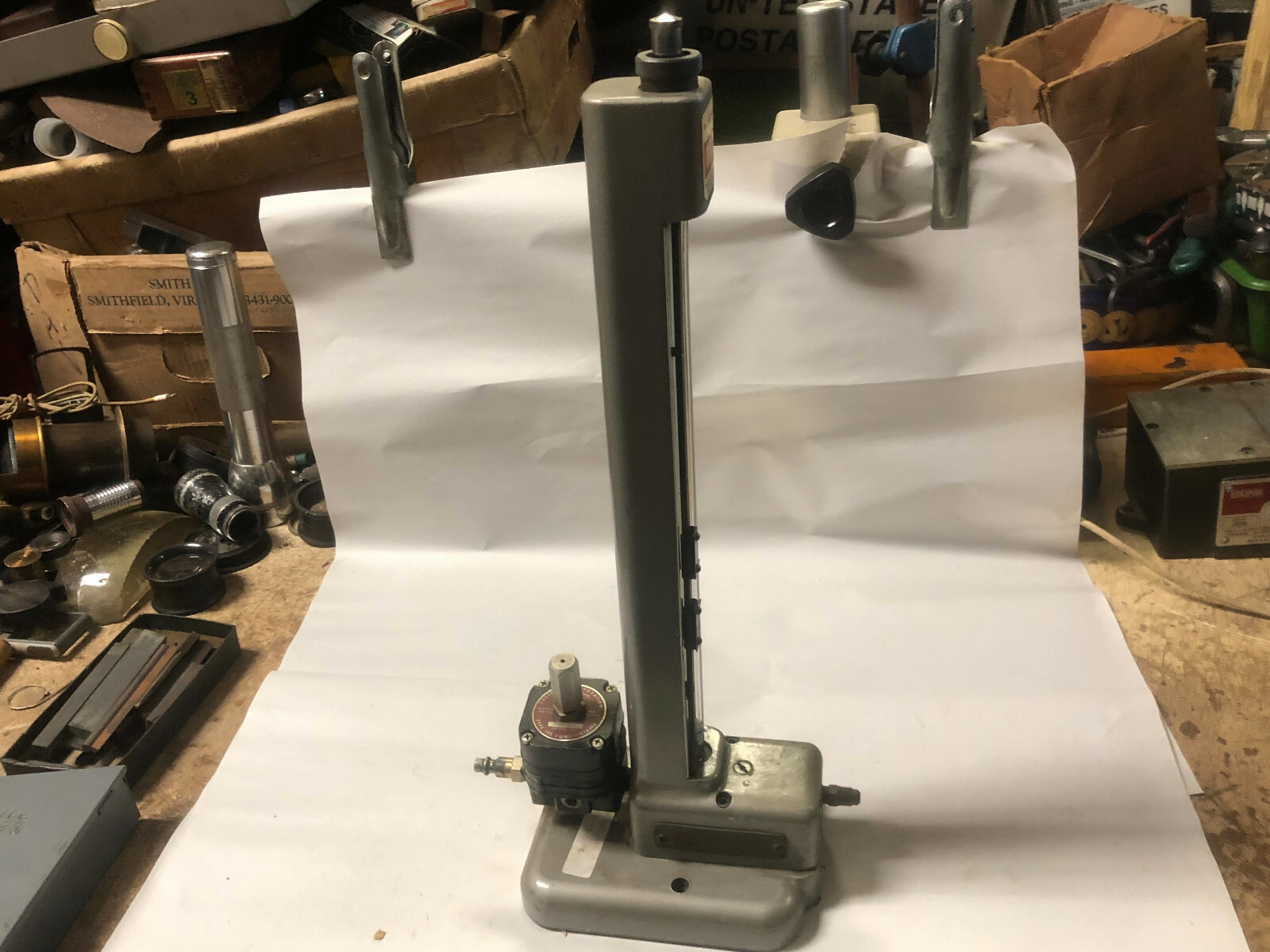 MACHINIST TOOLS LATHE MILL Sheffiled PrecisionAir Column Gage Gauge oFCe