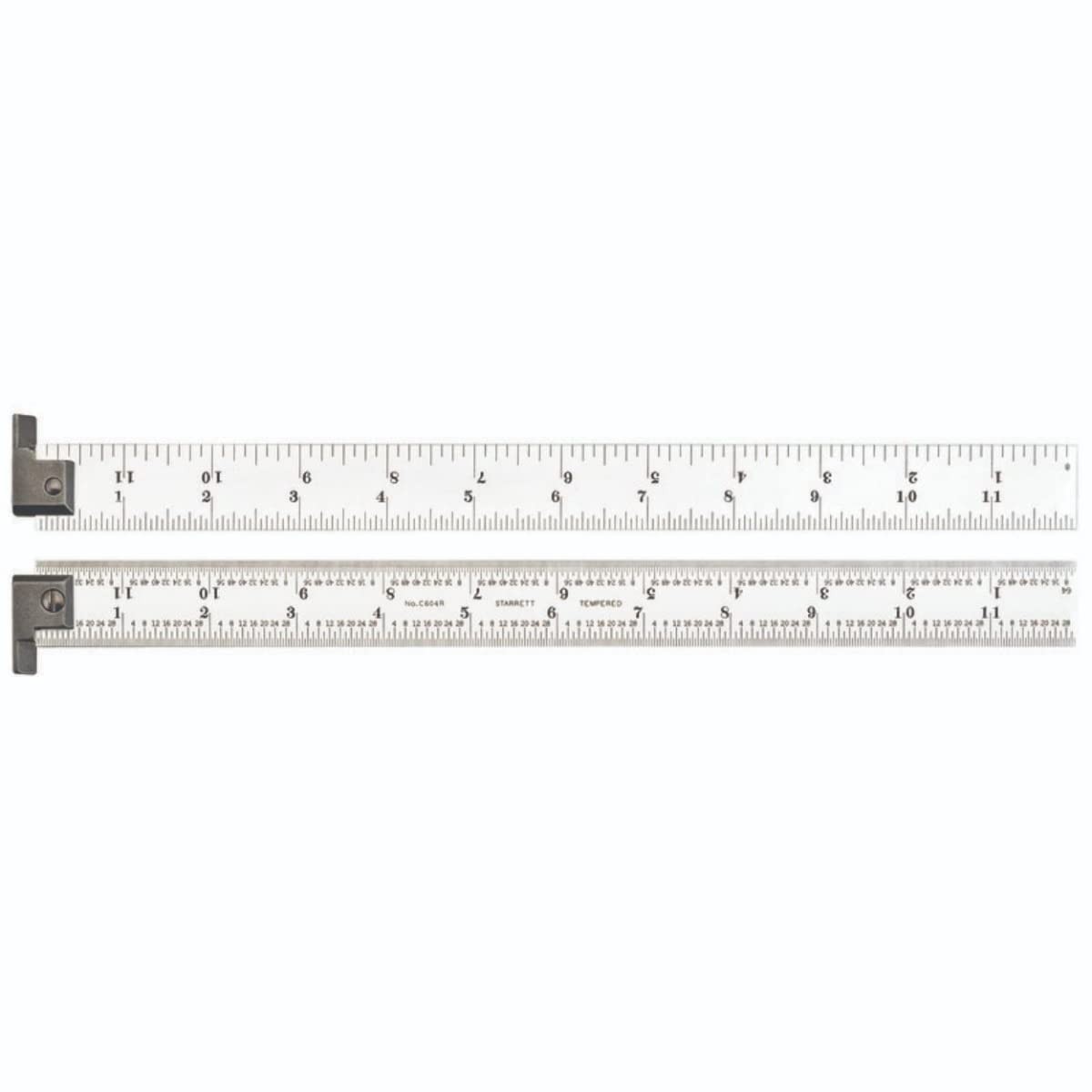 Quick Reading 12″ Steel Rule, Inch Graduation