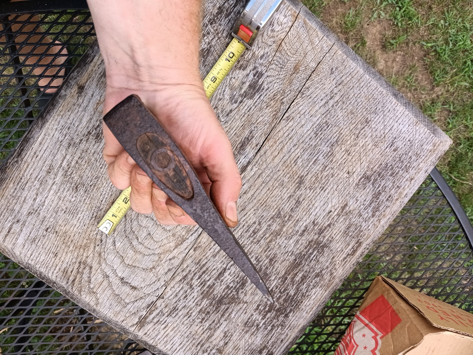 Vintage Single Bit Axe Small Boys Camp AxeHead 2 Lbs 5Oz
