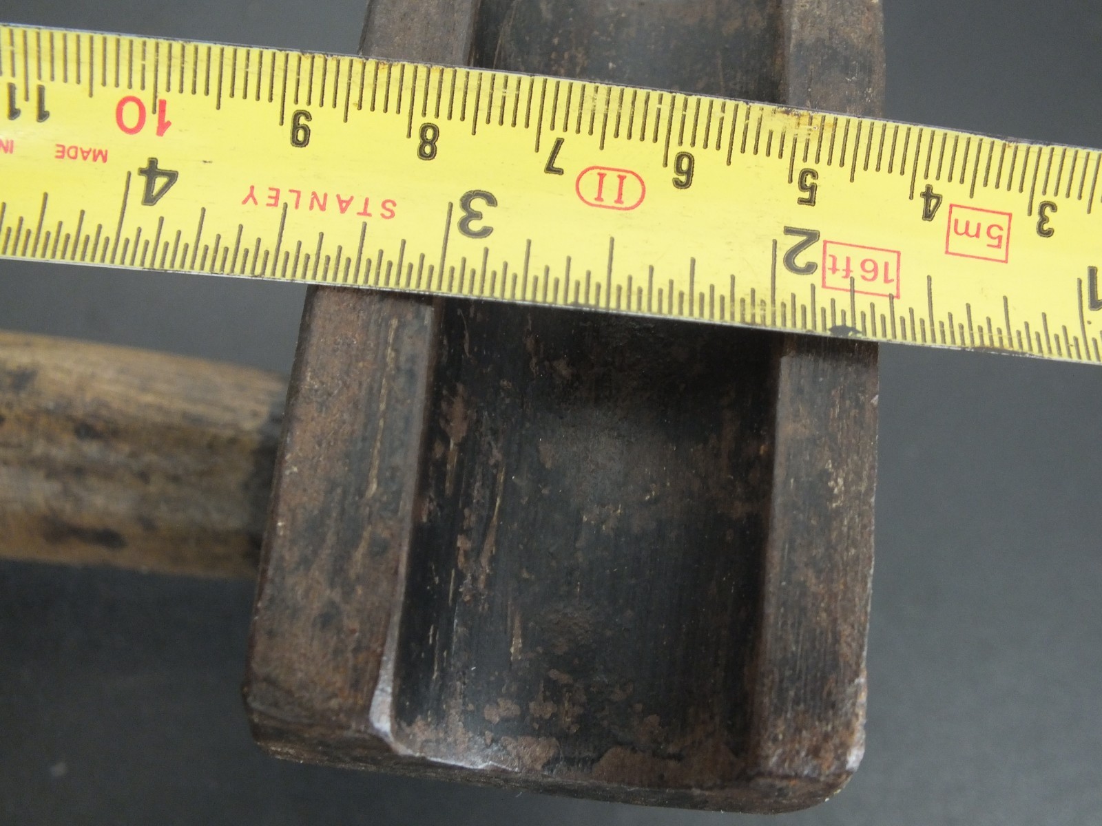 VINTAGE BLACKSMITHS HAMMER TOP SWAGE MILITARY 1953 BY BRADES