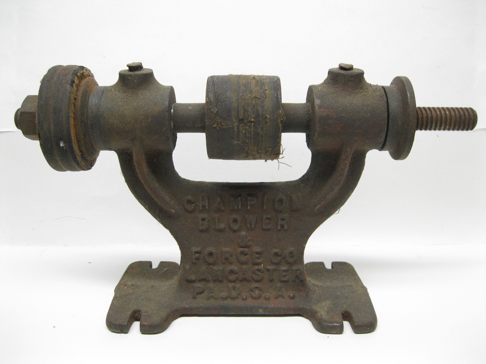 Champion Blower & Forge Arbor # 4 Blacksmith Shop Tool Vtg Old Antique