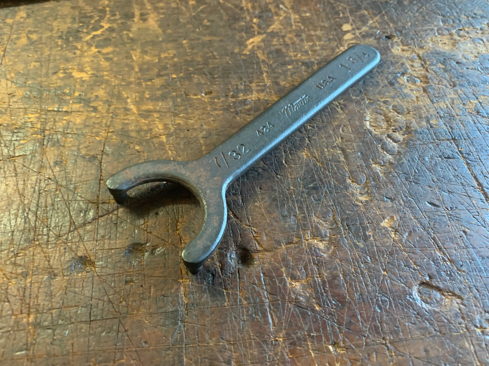 Vintage Martin 7/32″ AF Sprocket Face Spanner 424 Made in USA
