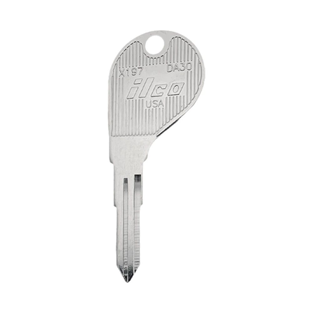 DA30 / X197 Key Blank Nickel