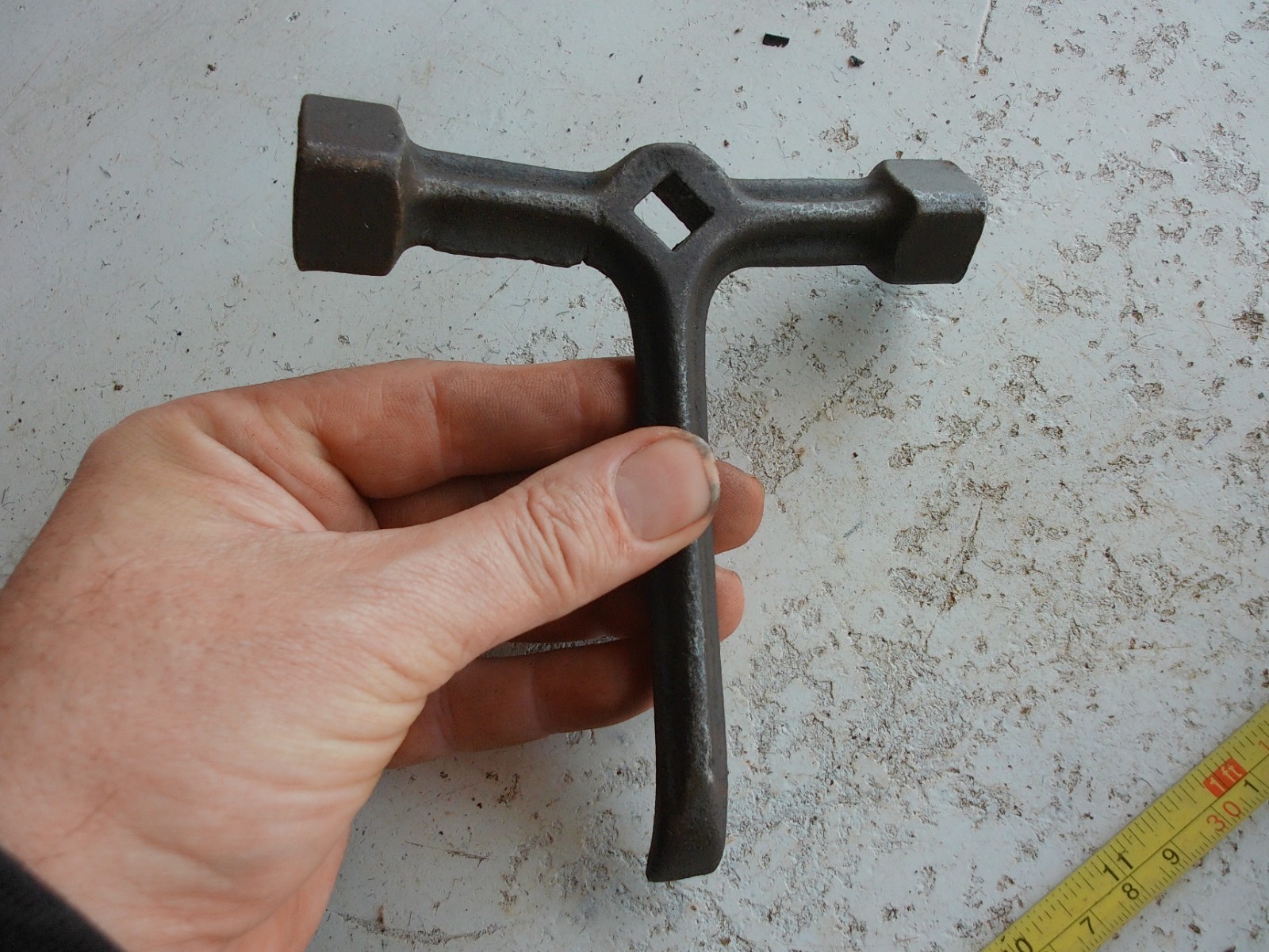 Antique Farm Implement Buggy Wrench Tool T560 Lot 25-41-V-G