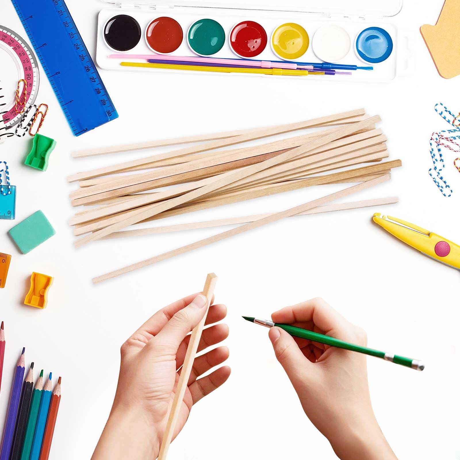 75 Pcs 1/4 x x 12 Inch, 75 Balsa Wood Sticks x x 12 Inch