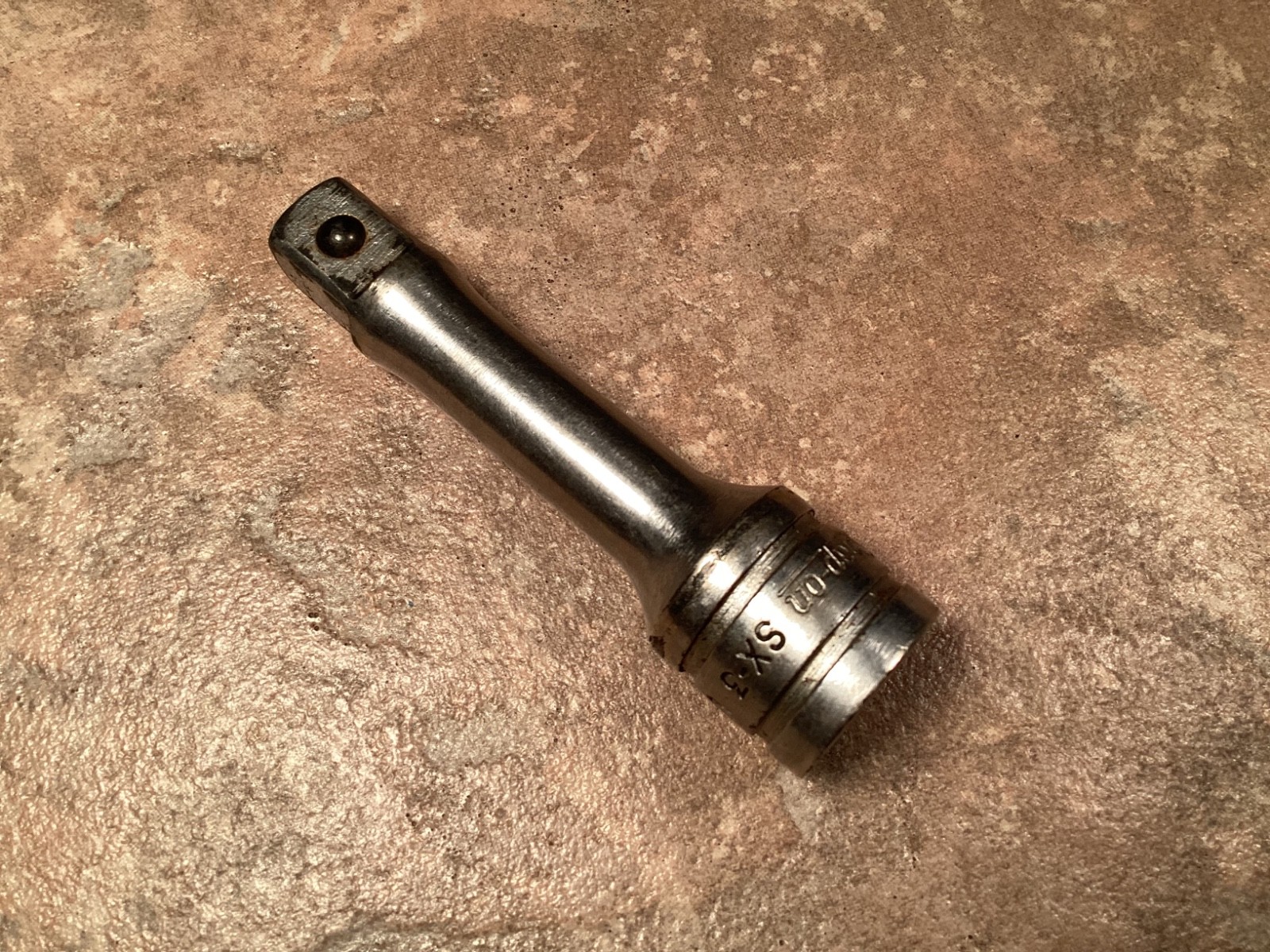 Vintage Snap-on Socket Extension SX-3 1/2″ Drive 3-1/2″ Length Forged Chrome USA