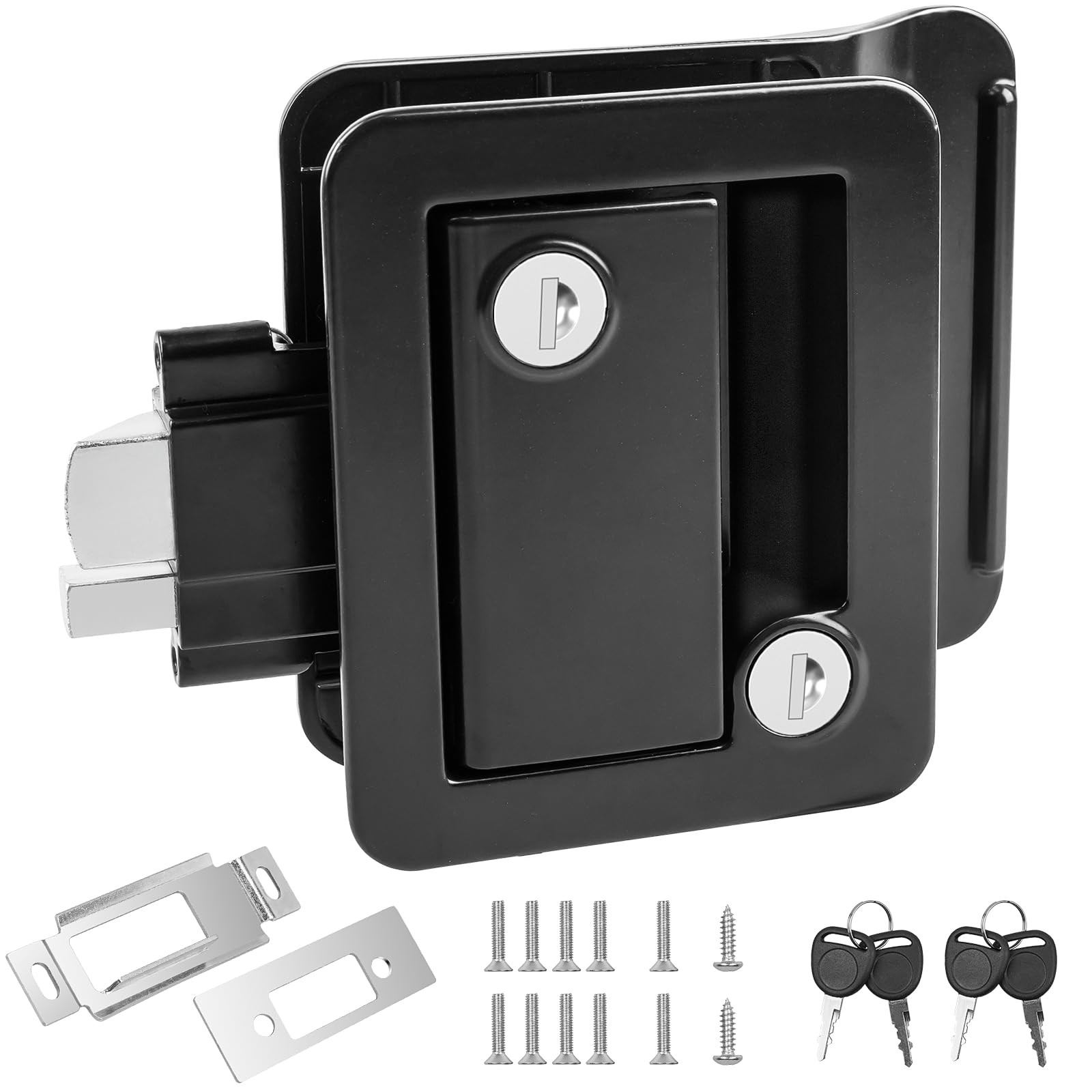 RV Entry Door Lock Replacement Paddle Deadbolt Latch for Trailers and Campers