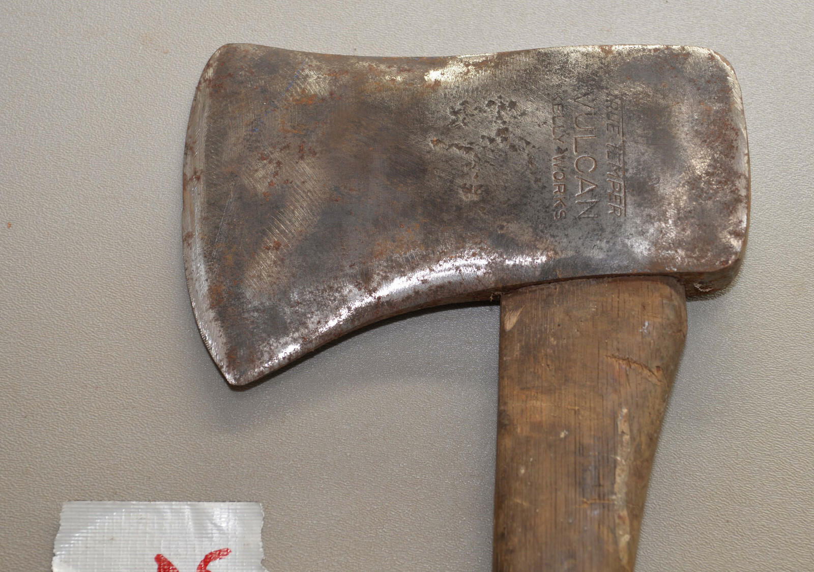 Vintage True Temper Vulcan Kelly Works axe Michigan pattern collectible tool D5