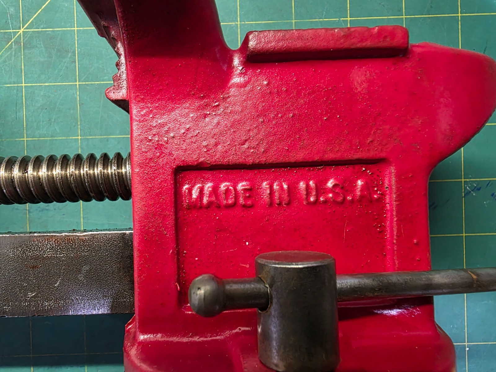BRINK & COTTON NO.174 VISE PERFECT CONDITION NO WEAR AT ALL