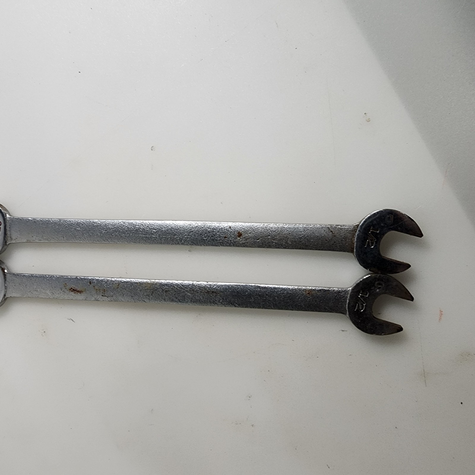 Craftsman V Series 1/2in. X 9/16in Open End Wrench USA Made Lot Of 2