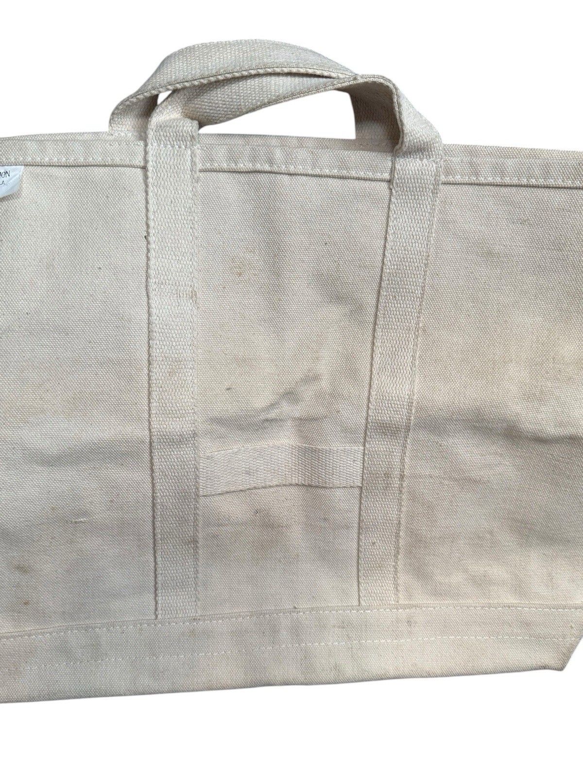 VTG XL 24” FOSTER LINEMAN HEAVY DUTY RIVETED CANVAS TOOL TOTE BAG ELECTRICIAN