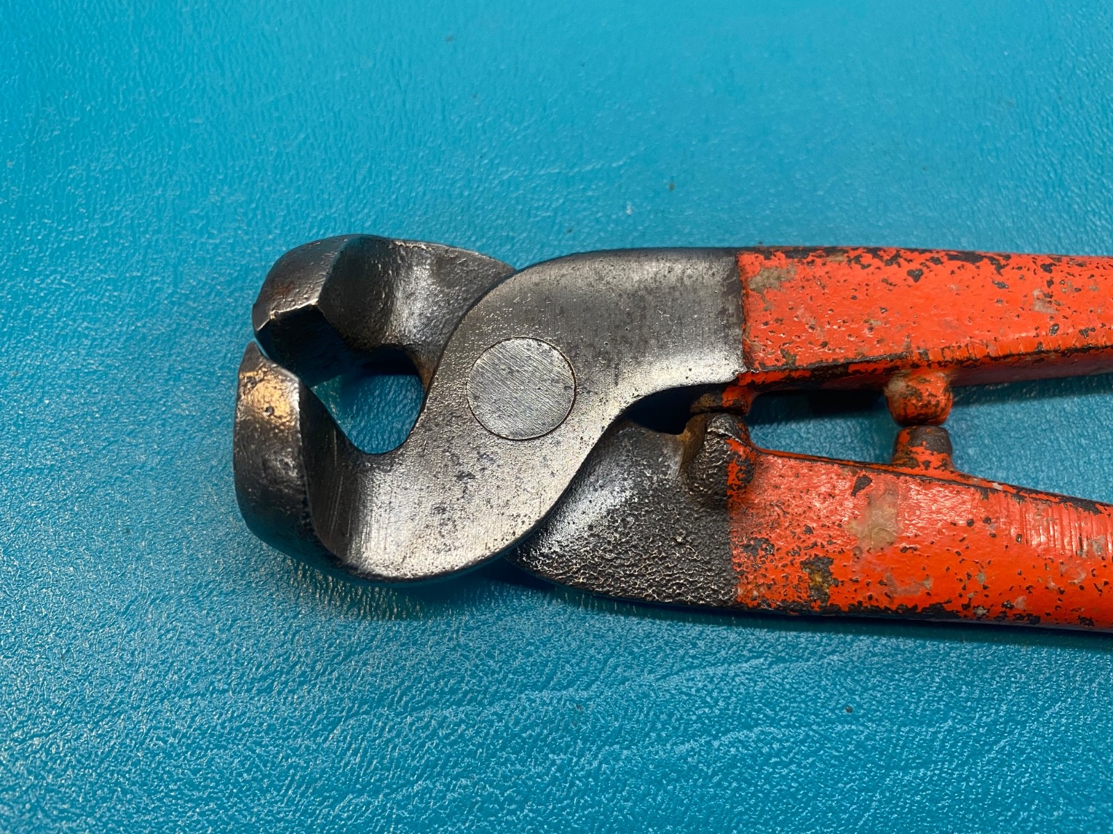 Vintage 8″ Blacksmith Nippers End Cutters Puller Plier Farrier Pincer Tool
