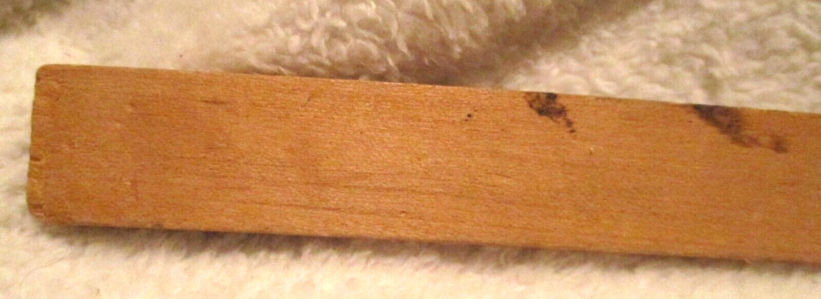 Vintage~Wooden~12.0″ Ruler~Handy Andy Logo~1960’s~Rare Find