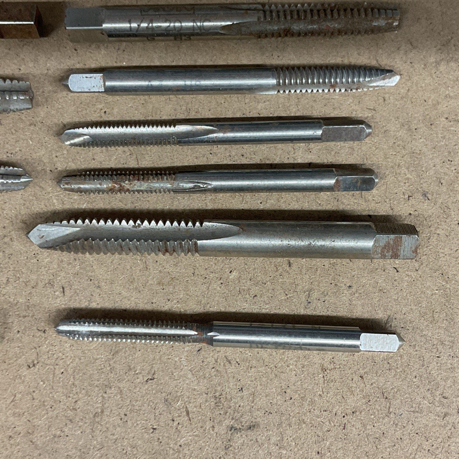 Lot Of 25 Miscellaneous GTD Greenfield Morse P&W Vintage Tools