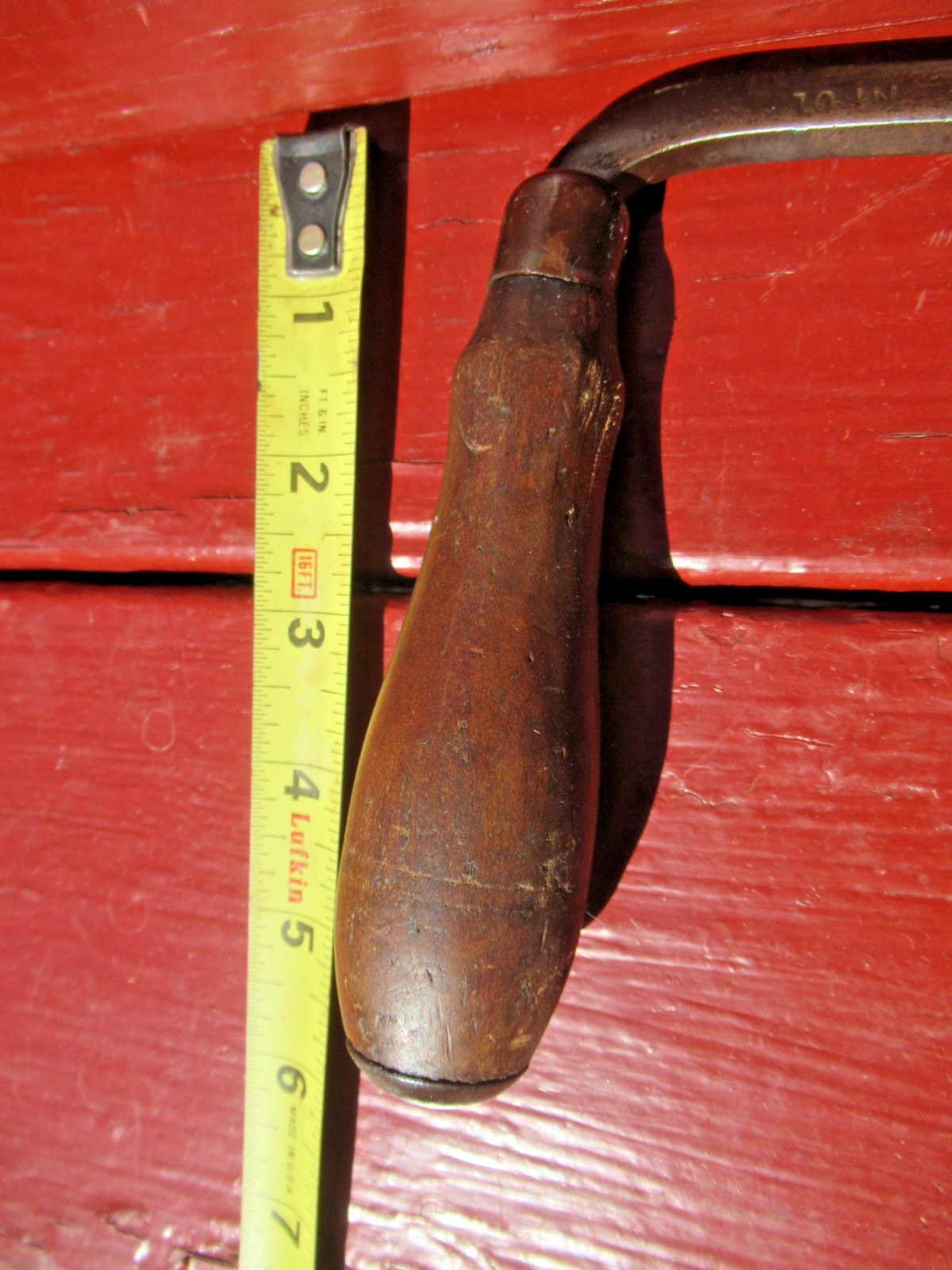 Vintage Our Very Best OVB 10″ Drawknife from HSB Hibbard, Spencer, Bartlett