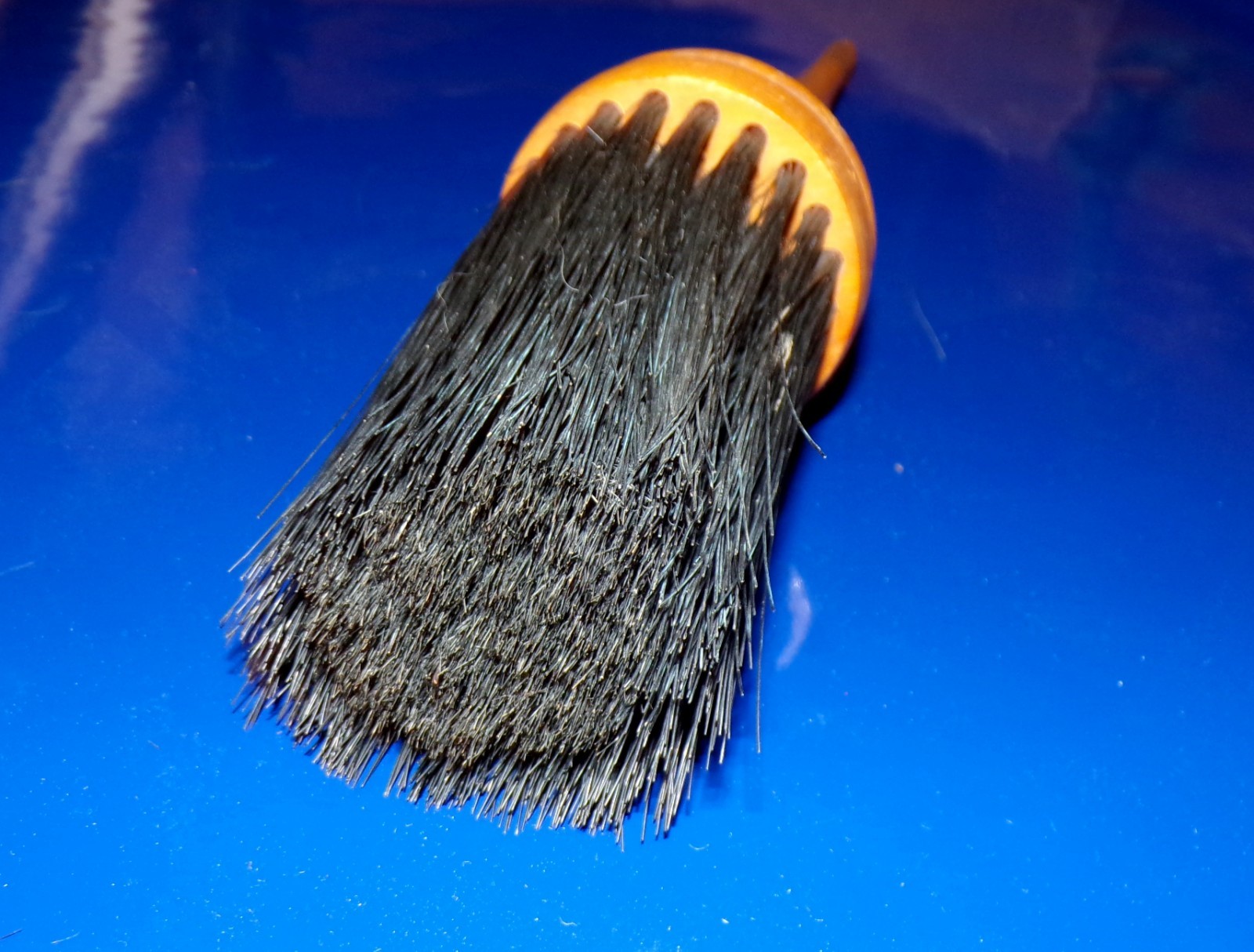 Vintage/Antique OSBORN #930 Maple Wood Handled Horsehair Brush