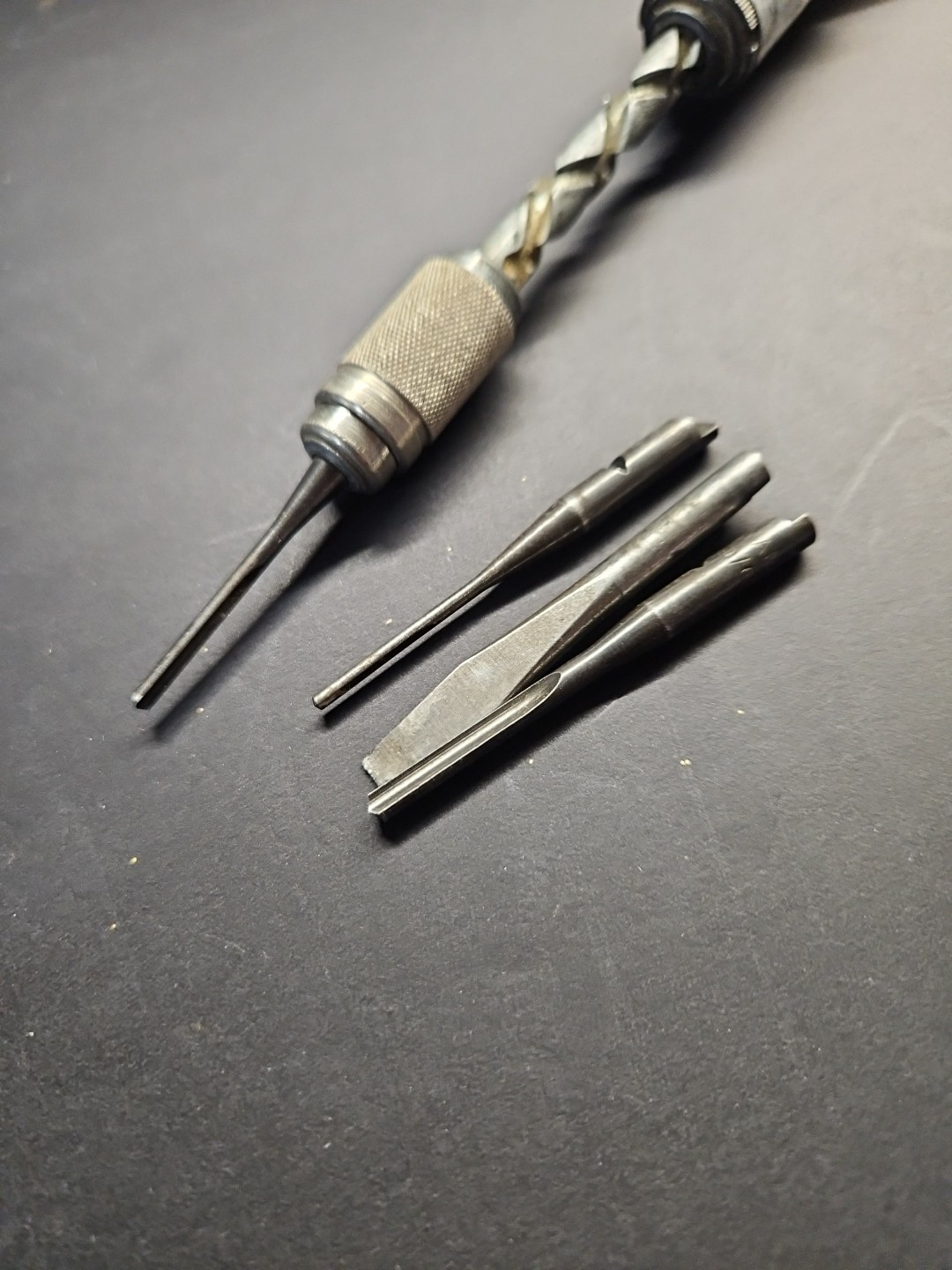 Stanley Handyman Yankee No. 233H Screwdriver With Bits Carpentry Hand Tool