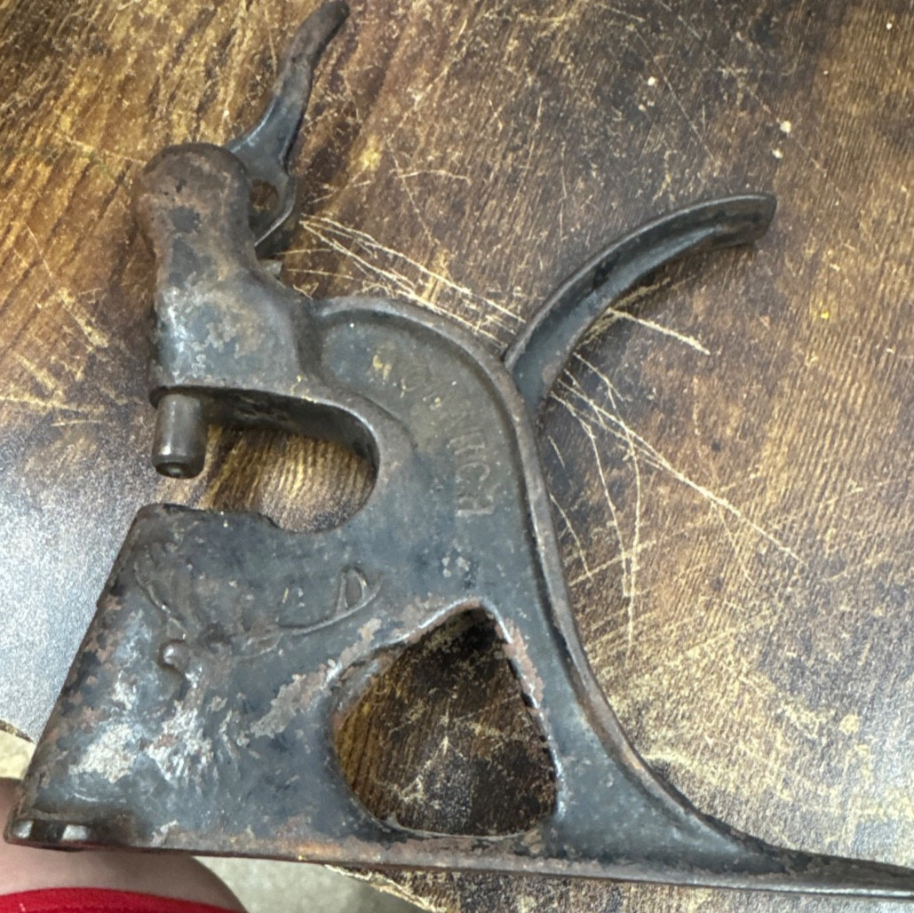 Monarch Benchtop Press for Rivets Fasteners Antique Cast Iron