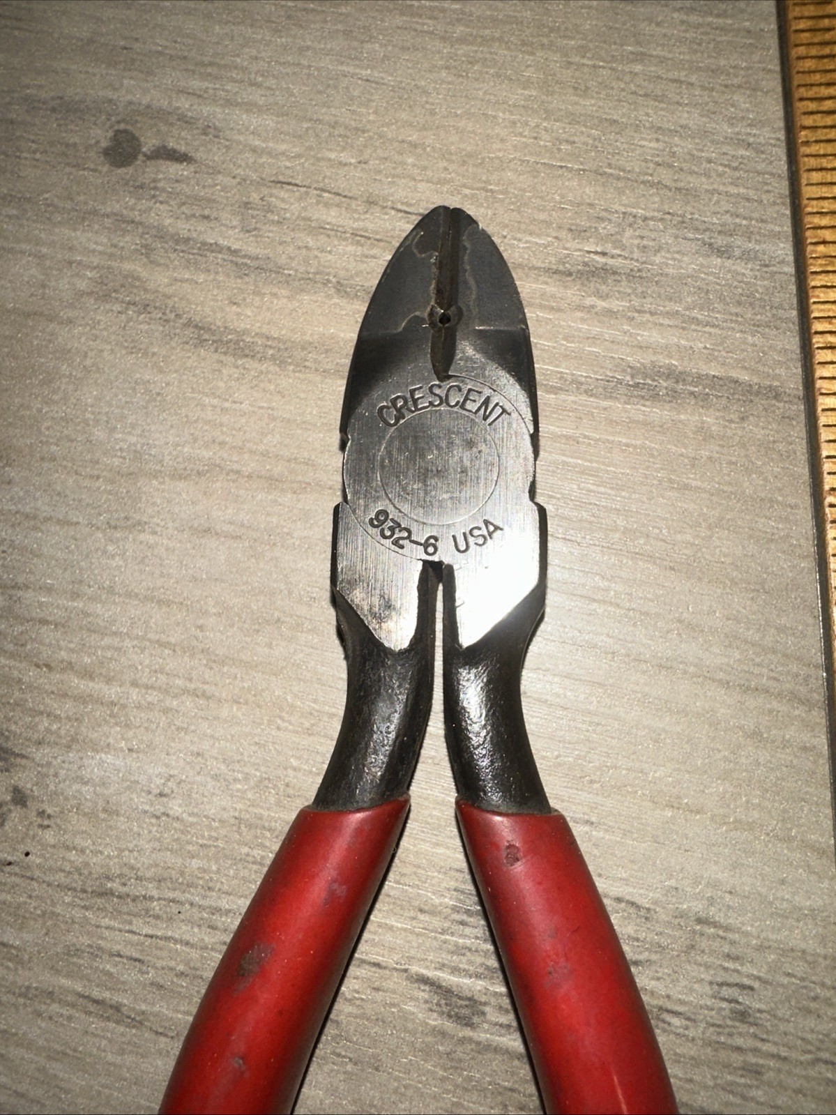 Vintage Crescent Diagonal Wire Cutter Plier #932-6 Bell System 6 inch