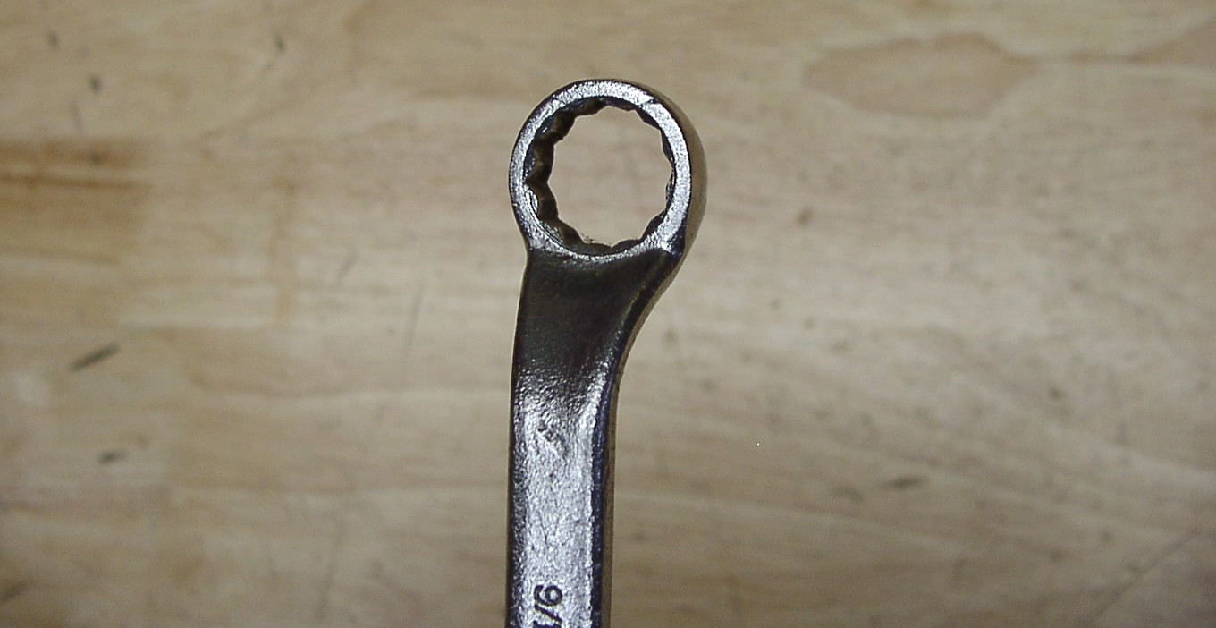 Vntg Billings 8725-B,9/16″ X 1/2″ X 7-3/4″,12 Point Double Offset Box Wrench,EXC