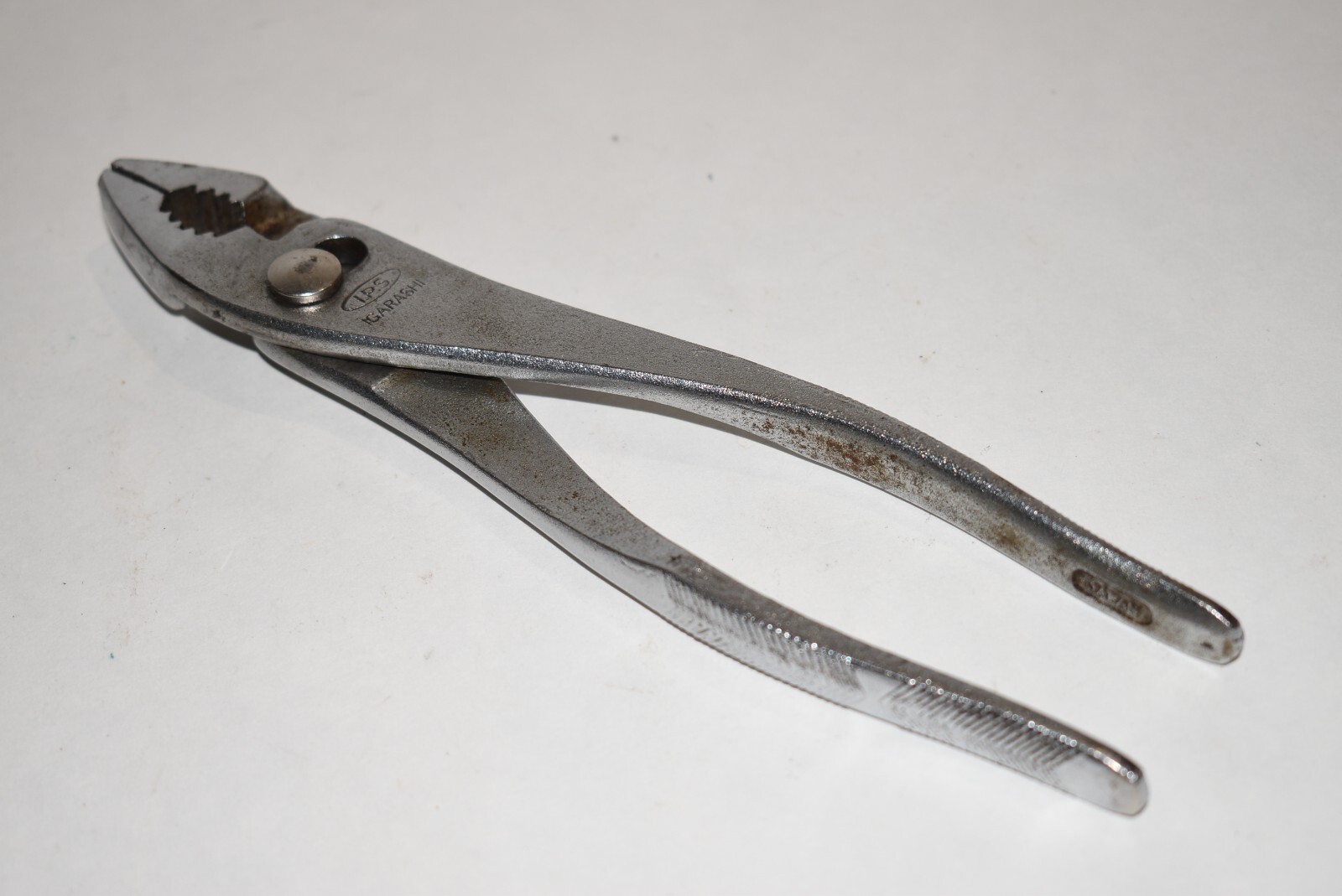 Vintage I.P.S Igarashi 8″ Long Pliers Slip Joint – Made in Japan