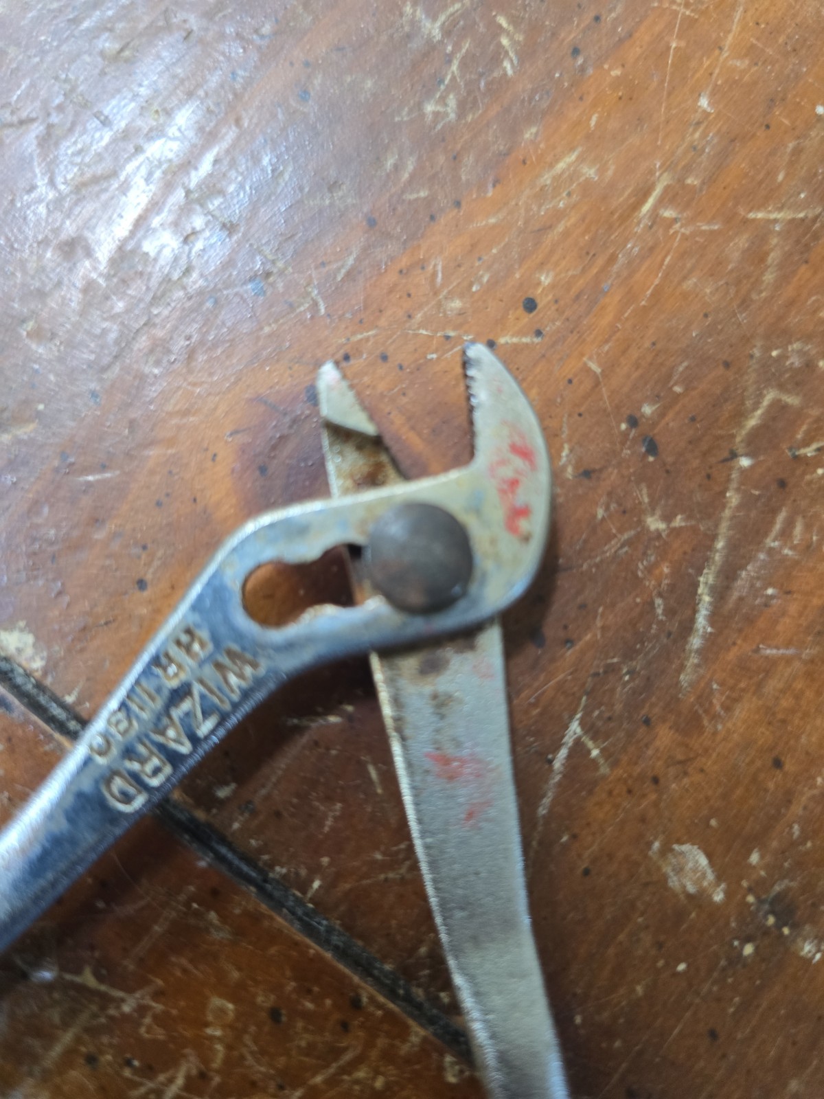 Vintage Wizard HR 1130 Slip Joint Ignition Pliers Made In USA