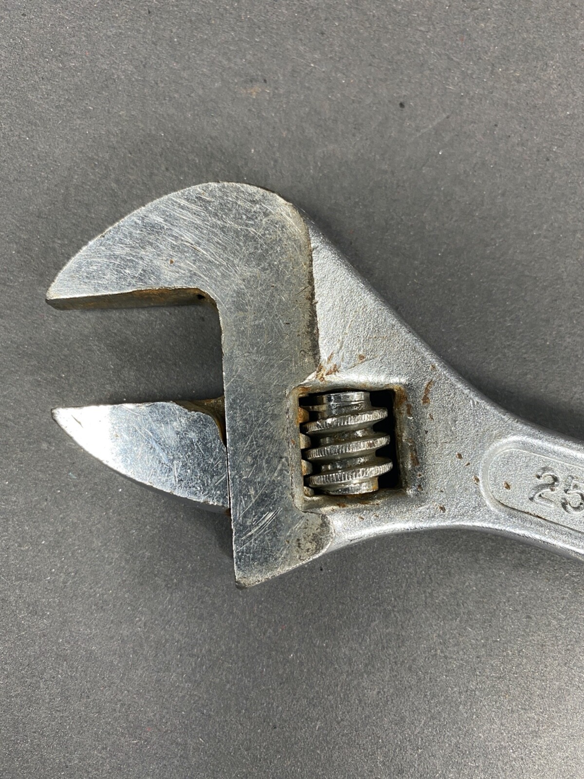 The Super Tool Company 250 mm Adjustable Wrench Crescent Vanadium Steel Japan