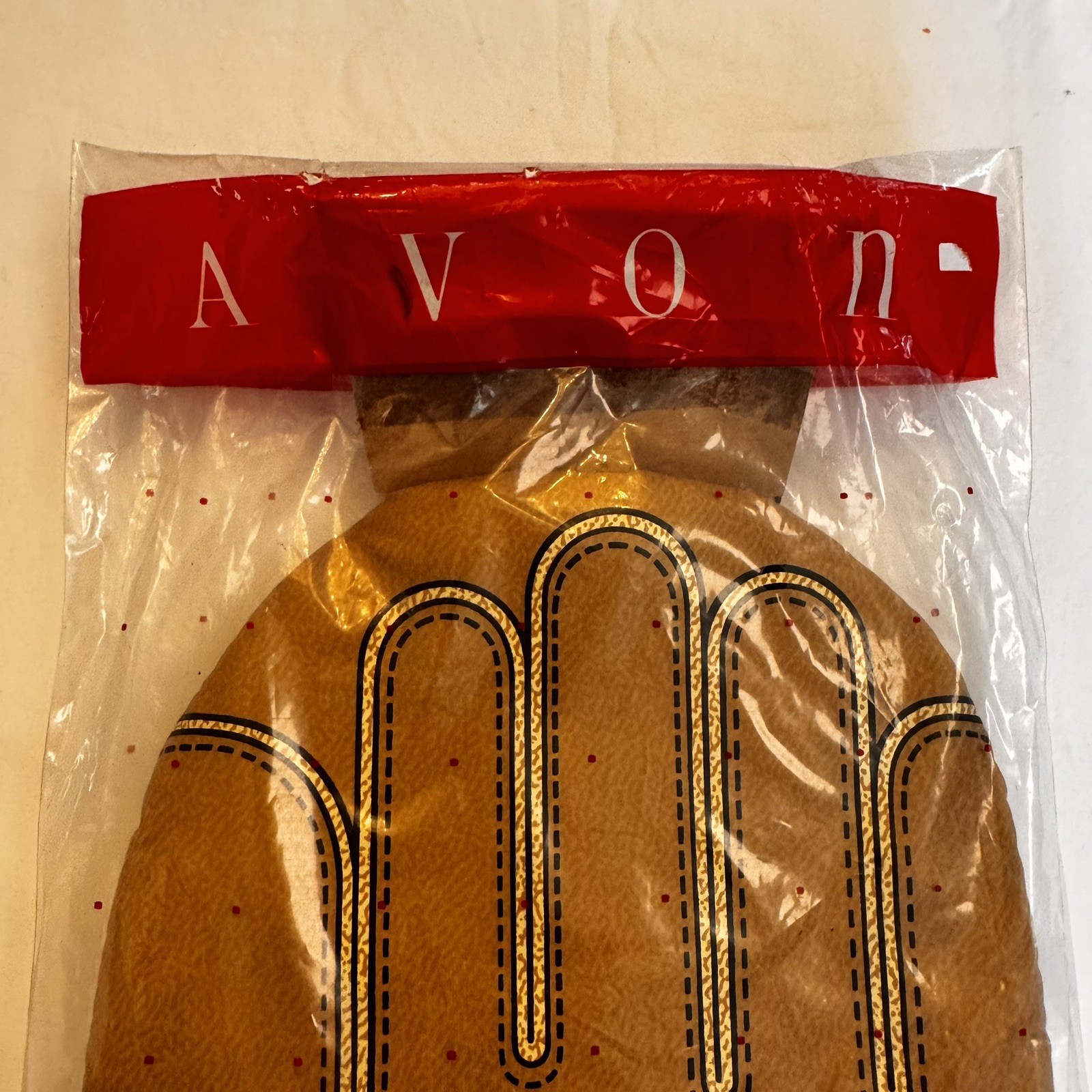 Vintage AVON Gift Collection Wild West Windshield Ice Scraper Mitt Glove Cowboy